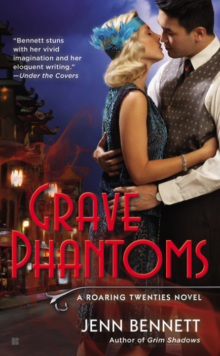 Grave Phantoms cover Jenn Bennett Roaring Twenties 20s 20's