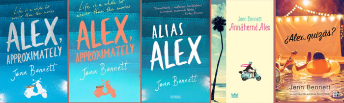 Jenn Bennett foreign covers Alex, Approximately
